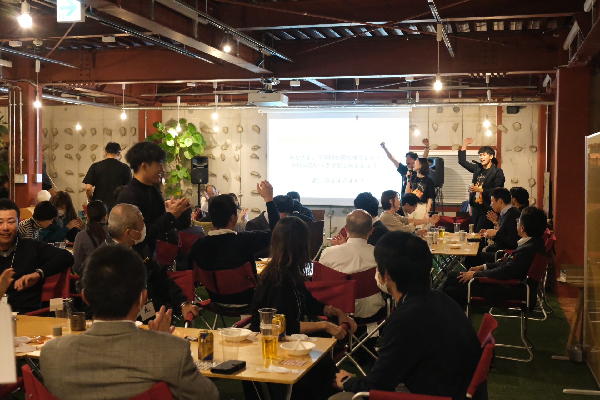 Camping Office osotoのイベント活用 Vol.1    営業本部の士気を高める懇親会